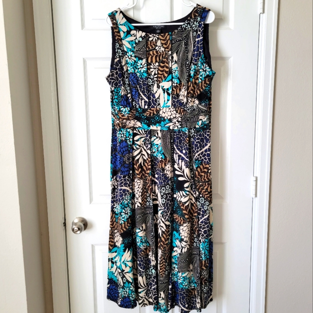 Perceptions XL midi dress